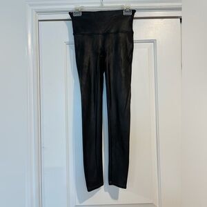 Spanx Faux Leather Leggings - Black